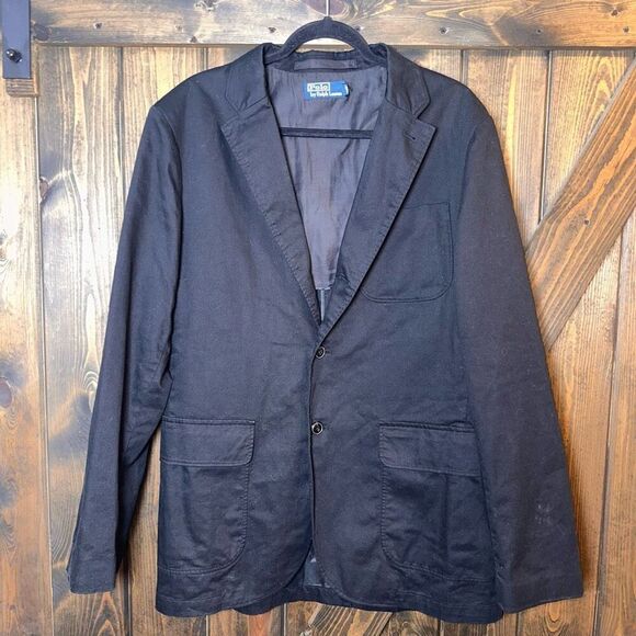 Polo Ralph Lauren Blazer 100%Cotton Jacket - Picture 1 of 4